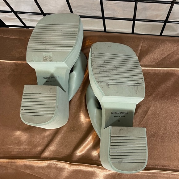🚚 MOVING SALE Paloma Barcelo Litza Platform Sandals size 38 - Picture 10 of 15